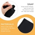 thumbnail image 3 of OULII Athletes Mobile Phone Wrist Bag Arm Bag For Mobile Phones Spandex Black Dustproof For Jogging 1Pcs, 3 of 7