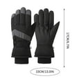 thumbnail image 3 of OEFNTAC Ski Gloves Winter Waterproof Thermal Warm for Men Women Outdoor Sports, 3 of 5