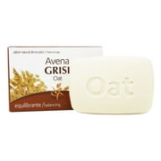Grisi Oat Soap, Cleansing Balancing Soap with Natural Oat, All Skin Types, All Ages 3.5 oz Bar Soap