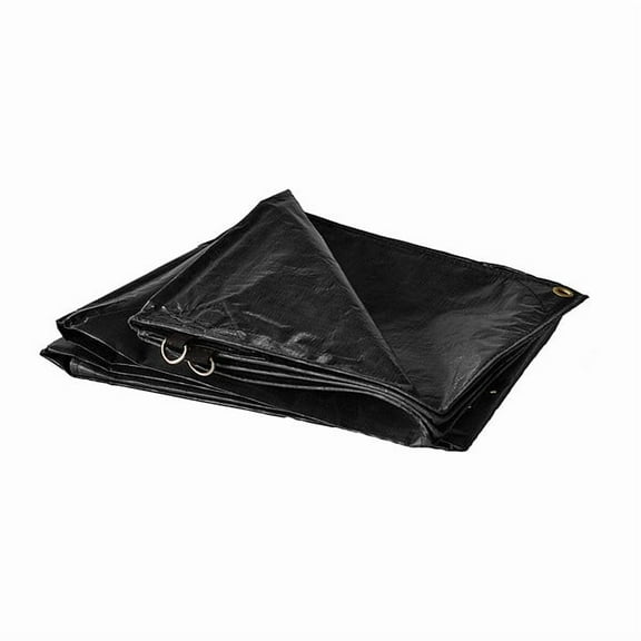 Manufacturer Varies 12 mil Tarp, Black 50079