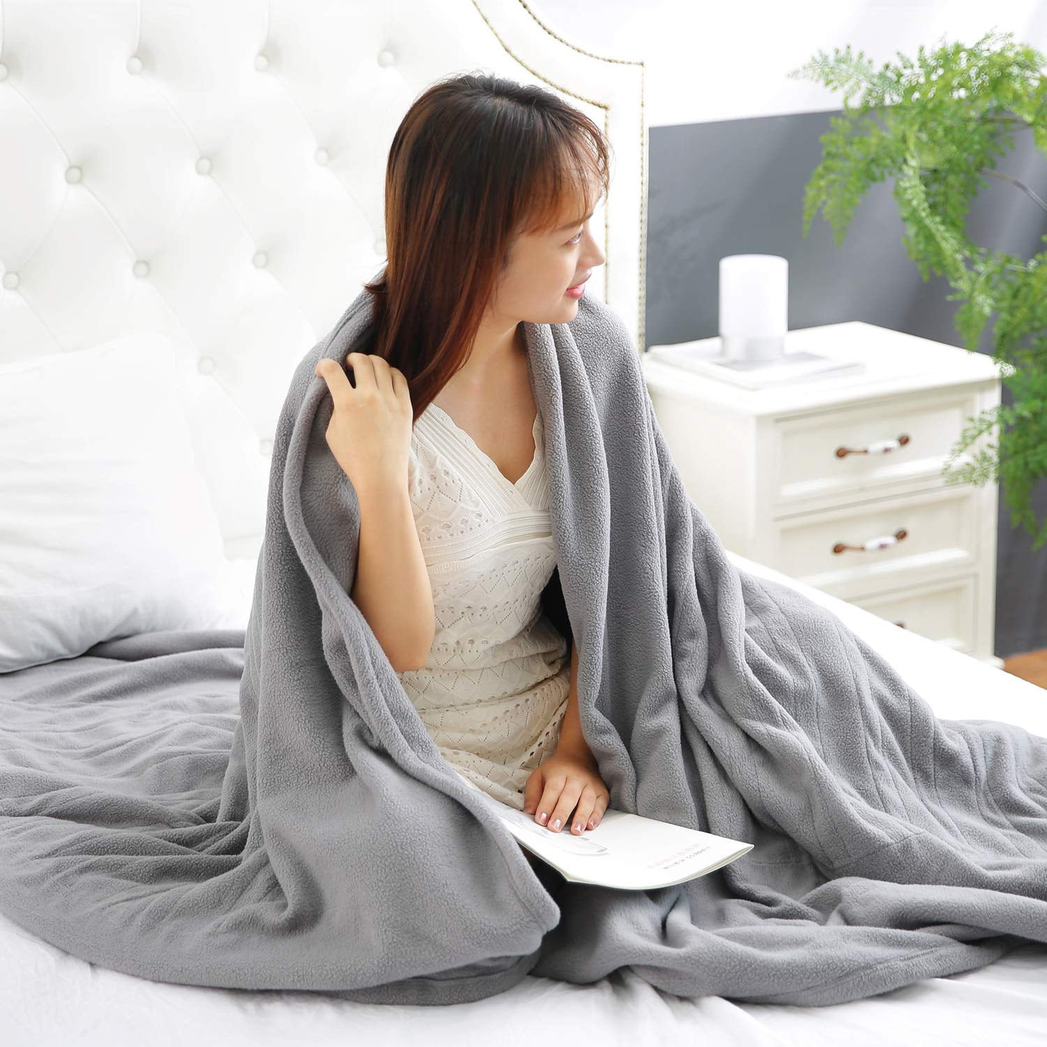 Premium Electric Heated Blanket Twin Size Full Body Warming 4 Temperature Settings in Nepal at NPR 24422 Rating 5