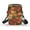 Pumpkins Maple Leaves, variant on HELLHERO Otter Shoulder Bags Polyester Double Layer Sling Bag for Travel
