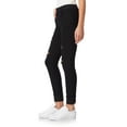 thumbnail image 3 of WallFlower Women's Flirty Curvy Skinny High-Rise Insta Stretch Juniors Jeans (Standard and Plus), 3 of 5