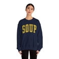 thumbnail image 4 of Soup Sweatshirt Gifts Crew Neck Shirt Long Sleeve Unisex, 4 of 7