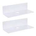 thumbnail image 3 of MasteelfCA 2pcs Household Loudspeaker Storage Stand Wall Storage Shelf Clock Storage Holder, 3 of 7