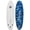Blue Camo, variant on Surfboards.com Aku 6'6" Soft Top Shortboard Surfboard with 3 Fins and Leash, Red Hibiscus