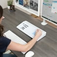 thumbnail image 3 of VIVO Desktop Dry Erase Board with Hidden Storage, 16" x 7" Glass Whiteboard, 3 of 9