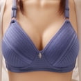 thumbnail image 2 of Wdgfv Womens Soild Color Wireless Sports Bra Seamless Push Up Comfort Adjustable Yoga Sleep Large Size Support, 2 of 4