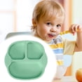 thumbnail image 1 of Bandeja de gel de sílice para cena de niños Fiudx Diseño seguro para uso prolongado, 1 of 7