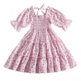thumbnail image 5 of Little Girl Tutu Dress Tulle Ruffles Flower Girls Wedding Party Dresses, 5 of 11