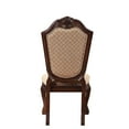 thumbnail image 6 of Miekor Furniture Chateau De Ville Fabric & Espresso Finish Side Chair (Set of 2) 17363, 6 of 7