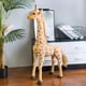 thumbnail image 4 of 35-120CM Giant Real Life Giraffe Plush Toys High Quality Stuffed Animals Dolls Soft Kids Children Baby Birthday Gift Room Decor, 4 of 4
