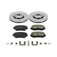 thumbnail image 3 of Power Stop Front Stock Replacement Brake Pad and Rotor Kit KOE6372, 3 of 8