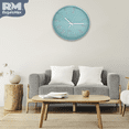 thumbnail image 3 of Reloj Análogo de Pared Plástico Clásico con Cuarzo azul, 3 of 9