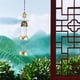 thumbnail image 3 of Nikou Tono de Campanas de Viento, Campanas de Color de Buena Suerte Feng Shui con Tono Relajante afinado, decoración del hogar para jardín, Navidad.(Leaf Elephant), 3 of 5