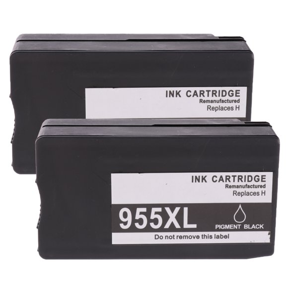 Paquete De 2 Cartuchos De Tinta Para 8210 8216 8218 7740 / Pro 8710 / Pro 8720 / Pro 8730 / Pro 8740 Piezas De Reparación De Impresora - Negro, Rendim CUTICAT Cartucho de tinta de la impresora ABS