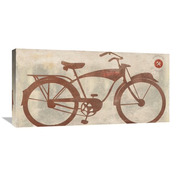 Global Gallery Skip Teller,'Vintage Bike' Stretched Canvas Artwork