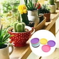 thumbnail image 6 of Yuangui 20pcs Succulent Plant Pot Saucer Round Tray Flowerpot Plate (Random Color), 6 of 10