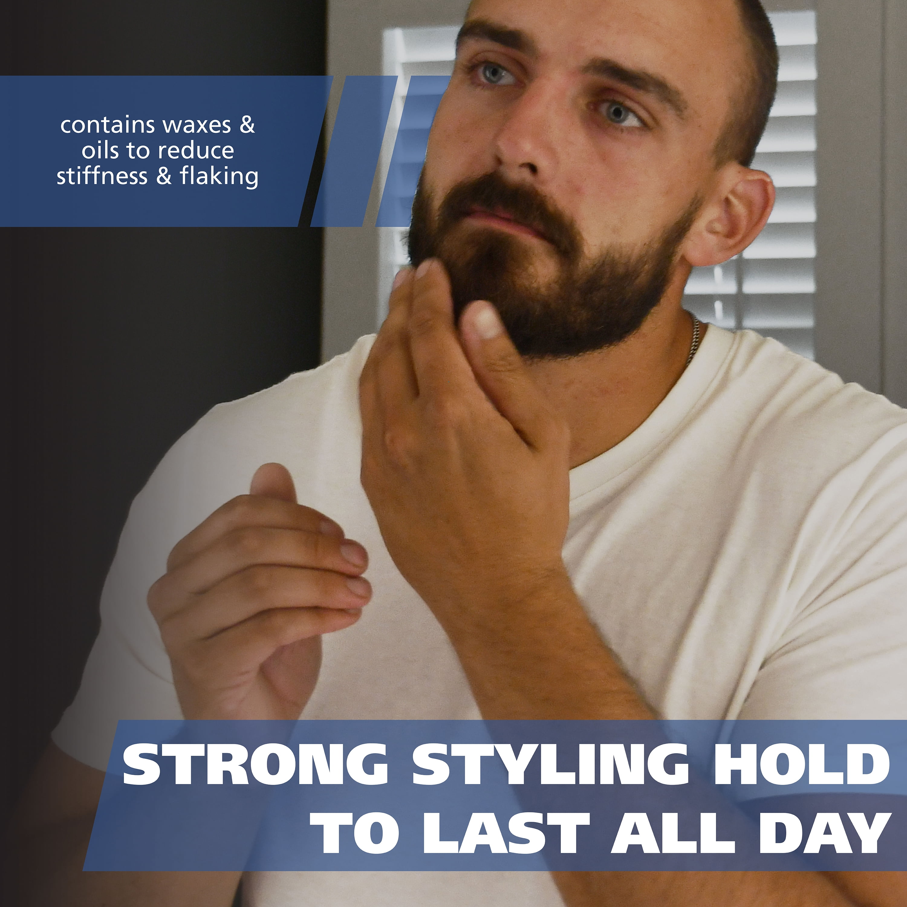 Wahl Beard Balm for Men - Leave in Conditioner Light Hold for All-Day Control – with Shea Butter, Aloe, Mango Seed Butter & Candelilla Wax, 2oz.- Model 3028690