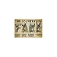 thumbnail image 5 of Noete Donkey Sign Vintage Metal Tin Poster 12x16 Inch Retro Farmhouse Wall Decor for Home, Bar, Cafe & Office Durable Donkey Farm Plaque Sign, 5 of 7