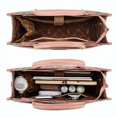 thumbnail image 5 of Wrangler Leopard Tote bag with Cup Holder Laptop Tote 15.6 Inch Work Bag, Leopard Pink, 5 of 7