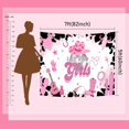 thumbnail image 4 of Disco Cowgirl Backdrop Pink Space Let's Go Girls Birthday Banner Bachelorette Weekend Last Rodeo Let's Get Nashty Wetsern Party Decoration, 4 of 7