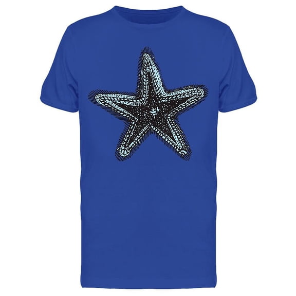 Starfish Sea Ocean T-Shirt Men -Image by Shutterstock, Male XX-Large