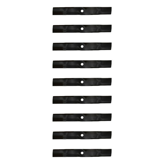 RAParts Nine (9) 18-5/8" Mower Blade fits Scotts S2554 (1999-2001) GT2554 (2002) Mowers