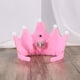 thumbnail image 2 of KAKOWELY Sombreros de fiesta de cumpleaños con luz LED, gorros de fiesta de cumpleaños con forma de corona de rey para niños (feliz cumpleaños), color rosa, 2 of 4