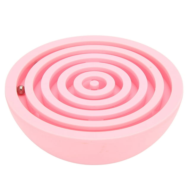 Maze Toy, Appropriate Size Touch Bright Colors Balancing Maze Toy For Early Education For Build Brain Blue,Pink