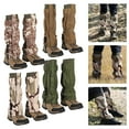 thumbnail image 4 of Lylong Fishing Leg Protectors Approx. 40Cm Height Leg Gaiters 600D Oxford Cloth Adjustable Buckle Lightweight Leg Guards For Fishing, 4 of 6