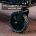 thumbnail image 6 of GOLABS Collapsible Folding Wagon Cart, 100L Storage & 350LB Capacity Garden Wagons for Camping & Beach, 6 of 13