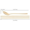 thumbnail image 1 of Juego de Cucharas y Palillos de Acero Inoxidable 304 ANGGREK, 1 of 7