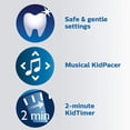 thumbnail image 2 of Philips Sonicare Brosse à Dents Électrique Rechargeable Connectée Bluetooth pour Enfants, Bleu, HX6321, 2 of 9