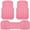 All Pink, variant on CAR GRAND Heavy Duty Rubber Car Floor Mats, Deep Dish Waterproof Car Mats All Weather, Universal Trim-to Fit Automotive Floor Mats for Car SUV Truck Van, Durable Floor Liners All Black