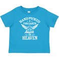 thumbnail image 3 of Inktastic Handpicked for Earth by My Aunt in Heaven with Angel Wings Boys or Girls Baby T-Shirt, 3 of 5