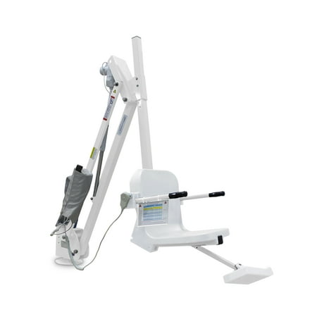 Aqua Creek Products F-MTY600-W 600 lbs Mighty 600 Lift without Anchor, White with White Seat