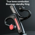 thumbnail image 6 of Christmas Gifts Liweisiy Bon-E Conduction Headphones,Open Ear Headphones Sports Wireless Earphones, Bluetooth Headphones With Built-In Mic,For Running Cycling Workouts D5198 Red One Size, 6 of 9