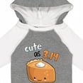 thumbnail image 4 of Inktastic Cute As 3.14 Pi Day Pumpkin Pie Pun Boys or Girls Long Sleeve Baby Bodysuit, 4 of 5