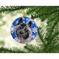 thumbnail image 2 of Akita Winter Snowflakes Holiday Ceramic Ornament SC9481CO1, 2 of 2