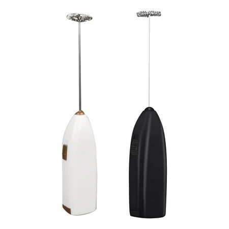 

2 Pcs Handheld Mini Electric Drink Mixer with Stainless Steel Whisk for Drink Hot Chocolate Coffee Milk