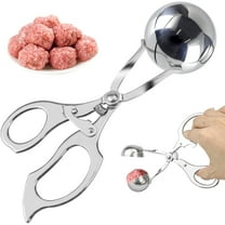 Meat Ballers Non Stick Stainless Steel Ice Cream Scoop Rice Ball Meatball Maker Kitchen Tools, 3.5CM