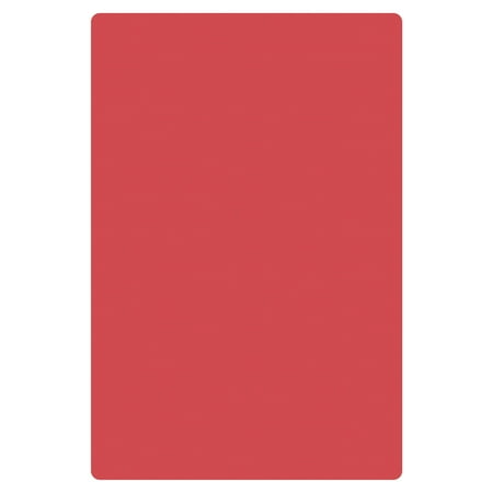 

Excellante 18 x 12 x .5 inch color polyethylene board-red comes in each