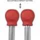 thumbnail image 2 of Perforadora central automática de 5 pulgadas | Perforadora con resorte de impacto ajustable, herramienta perforadora central de acero para madera, Metal y plástico, 2 of 6