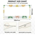 thumbnail image 4 of GZHJMY Easter Gnome License Plate Frames 2pcs, Waterproof Aluminum Alloy Front Rear Tag Car License Plate Cover with Screw Cap Set for US Vehicles, 12 x 6 Inch, 4 of 7