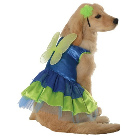 Rubies Costume Co Green Blue Pixie Fairy Puppy Princess Dog Pet Costumes Size XS X-Small 7"