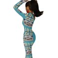 thumbnail image 6 of The Old Music Lovers Half Dleeve Split Dress Women"s evening dress Dress vintage, 6 of 6