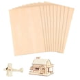 thumbnail image 3 of 20 piezas manualidades hojas de capas Diy Decro Ps Balsa juguetes tallado placa Fo, 3 of 5
