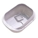 thumbnail image 2 of Caja de arena para gatos con tapa abierta, inodoro para mascotas, contenedor de arena para gatos, caja de arena para gatos para perros gris, 2 of 9