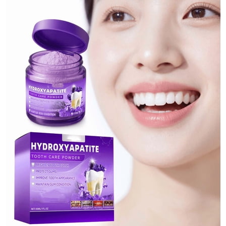30g Purple Tooth Cleanse Powder,Gently Cleanses and Protects Teeth, Refreshes Breath,Helps with Stains and Oral Health,Convenient and Easy to Use,Ideal for Travel and Daily Oral Care